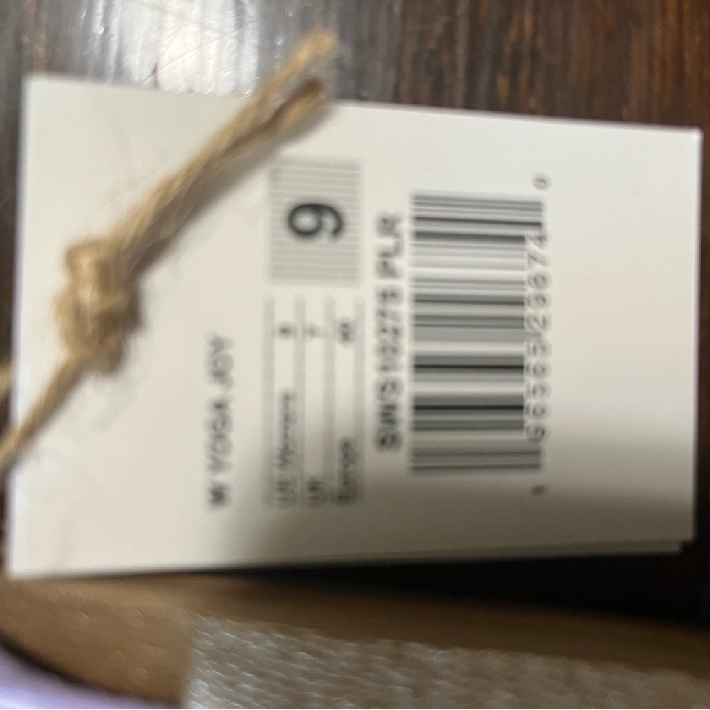 Sanuk new size 9 purple yoga mat flip flops - Picture 5 of 7